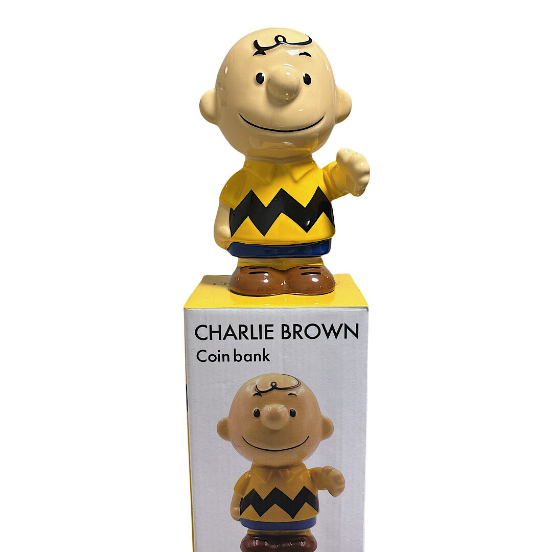楽天市場】スヌーピー 陶器 貯金箱の通販