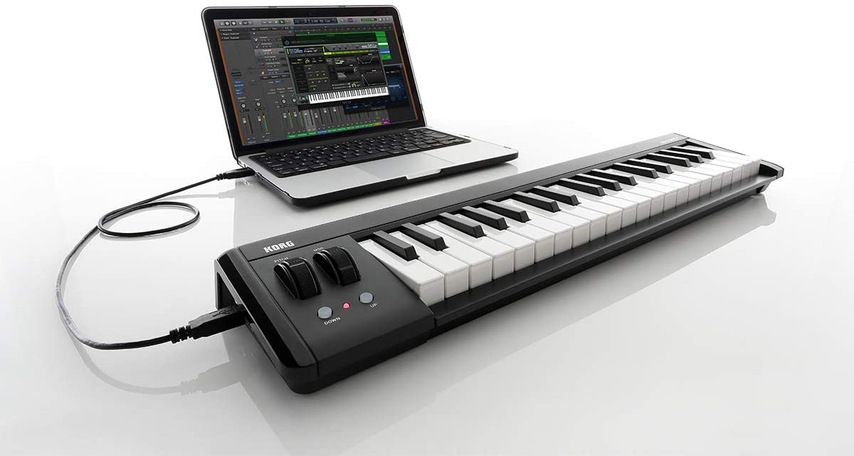 Korg 定番 Usb Midiキーボード Microkey2 61 音楽制作 Dtm 省スペースで自宅制作に最適 すぐに始められるソフトウェアライセンス込み ダンパーペダル使用可 61鍵 トリコロールｆ 店