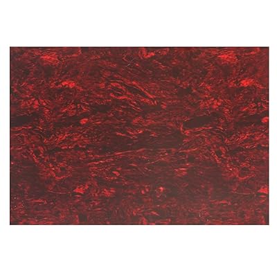 アコースティック用ピックガードシートピックガード素材板 200x250x0.7mm 、赤べっ甲