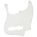 Pro 10穴 プレシジョンベースPBピックガード5弦Fender American Precision Bass用、パーチメント3P