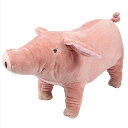 犬おもちゃ ぬいぐるみ 可愛い豚 犬 歯磨きドギーマン 犬 誕生日 プレゼント テディ ゴールデンレトリバー ペットおもちゃ 丈夫(L)