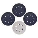 曲面研磨アダプター 耐衝撃性 サンダー クッションパッド125mm (4個)