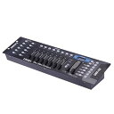 Lixada DMX512コントローラー・コンソール ステージライト パーティーライトLED プロジェクター DJ/ホーム/KTV/ディスコ/舞台照明/LEDラ...