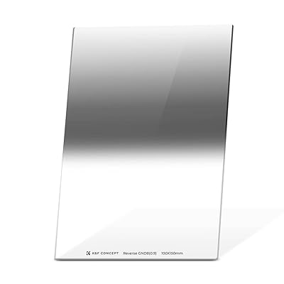 GND8ハーフNDフィルター 角型リバースタイプ GND0.9 角型フィルター 光学ガラス製 100*150*2mm