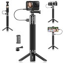 BG-3 バッテリーグリップ モバイルバッテリー カメラハンドバッテリーグリップ gopro hero11/10/9適用 バッテリー +スマホホルダー +goproに対応アダプター 携帯充電器 充電式10000mAh GoPro hero 11/10