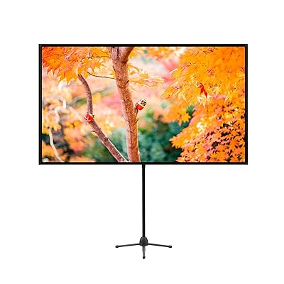 プロジェクター スクリーン プロジェクター用 スクリーン 自立式 60インチ 16：9 アルミニウム マット ..