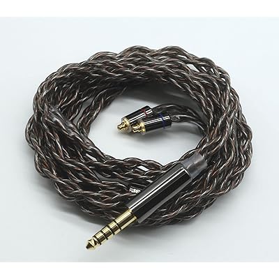 【-晨】MMCX4.4mmリケーブル4芯銀・銅混合 MMCXケーブル 4.4mmアップグレードケーブル イヤホン交換ケーブル (MMCX4.4mm)