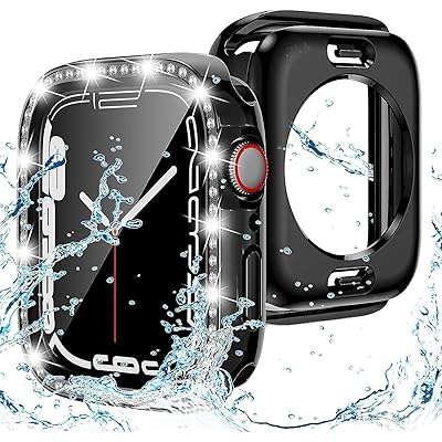 【2023強化版】 for Apple Watch ケース 360度全面防水 バンド 水泳・スポーツ専用 ガラスフィルム 一体型 apple watch 用 カバー 360フルボディ防水 アップルウォッチ ケース Apple Watch Series 【2023強化版】 for Apple Watch ケース 360度全面防水 バンド 水泳・スポーツ専用 ガラスフィルム 一体型 apple watch 用 カバー 360フルボディ防水 アップルウォッチ ケース Apple Watch Series