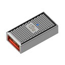 USB3.1 Type C メスからAメス 120w usbc usba 変換コネクタ 10Gbps アルミニウム合金シェル