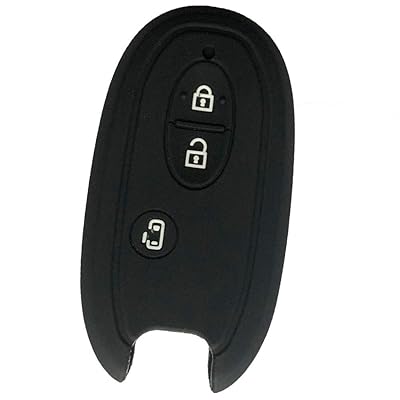 ZIAN スズキ 用 スマートキーケース MK32スペーシア/DA17エブリイ/HA25・HA36アルト/ワゴンR/パレットなど (ブラック3)