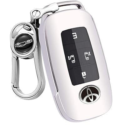 スマートキーケース トヨタ ライズ RAIZE ダイハツ ロッキー ROCKY 新型タフト TAFT専用,優質なTPU材料を使用して、耐衝撃、スクラッチ防止、でファッションなスマートキーホルダー，シルバー