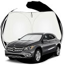 ruiya ベンツ GLA X156 専用 サンシェード フロントガラス用 パラソル 車用サンシェード UVカット 日よけ 車中泊 折り畳み式 カスタム パーツ