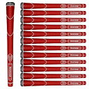 Glory-Tゴム製ゴルフグリップ 、13本セット、スタンダード/ミディアム、6色オプション、親指パターン、ソフトな感触 、滑り止め、快適なハイブリッドゴルフク...