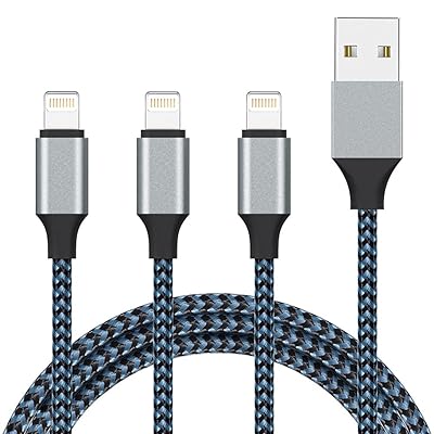 for iPhone 充電ケーブル ライトニングケーブル 1M 3本セット Lightning ケーブル ...