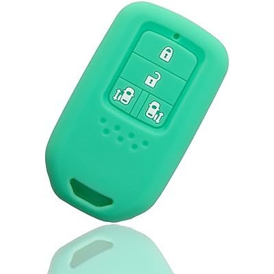 UUIGERXKHL ホンダ車用 スマートキーシリコンカバー 両側スライドボタン用 4ボタン ホワイト ステップワゴン ステップワゴンスパーダ ハイブリッド フリード フリード ハイブリッド フリード フリード+ ハイブリッド オデッセイ オデッセイ