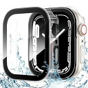 【2023強化版】 for Apple Watch ケース Apple Watch ケース 対応 IP68完全防水 バンド 水泳・スポーツ専用 防水ケース 3D直角エッジデザイン Apple Watch Series6/SE/5/4 40mm対応 ク(2)