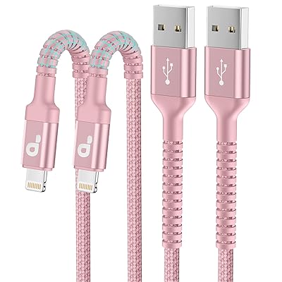 ライトニングケーブル2M 2本セットMFi認証 iphone 充電ケーブル 急速充電 高耐久 データ転送 断線防止あいふぉんコード Apple iPhone 14 13 12 11 Pro Max XS XR X 8 7 6 5 Plus iPad