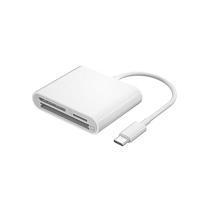 USB C Type-C- CF SD TF カードリーダー3in1高速転送 OTG機能 SD/Micro SD/CF メモリーカードリーダー Type-C用 写真/ビデオ双方向データ転送 App必要なし MacBook/iPad Pro/Galax USB C Type-C- CF SD TF カードリーダー3in1高速転送 OTG機能 SD/Micro SD/CF メモリーカードリーダー Type-C用 写真/ビデオ双方向データ転送 App必要なし MacBook/iPad Pro/Galax
