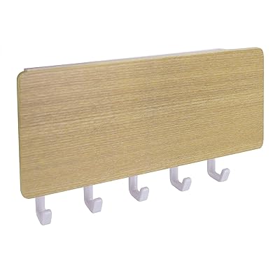 キーハンガー キーフック 鍵収納 鍵掛け 玄関収納 壁掛け 収納ボックス付き 小物入れ 木製 手紙 はがき新聞 印鑑 和風 吊り下げ収納 多機能 キーボックス ...