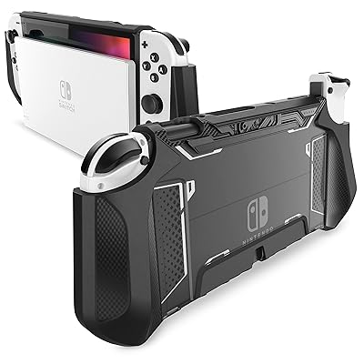Nintendo Switch OLED 2021  ͭELǥ TPUå ݸС ɥå󥰲ǽ ꡼ Nintendo Switch OLEDJoy-Con ȥ顼б [Blade ꡼]