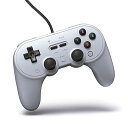 Pro 2 スイッチとWindows用の有線コントローラー(グレー版)