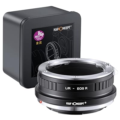 レンズマウントアダプター L/R-EOS R マニュアルフォーカス ライカRマウントレンズ → キヤノンRFマウント装着