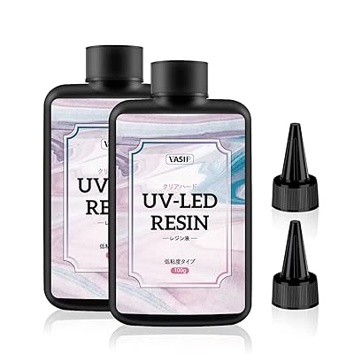 レジン液 UVレジン液 レジン UV/LED対応 1液性 クリスタル クリア 鋳造 コーティング ジュエリー 製造 ..