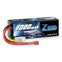 ゼエエ 11.1V 100C 8000mAh Tプラグ付き 3S リポバッテリー 大容量バッテリー ラジコン製品バッテリー RCカー用 無人機用など