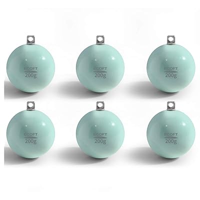 無鉛オモリ20g~200g球体ボール型丸玉釣りおもりコーティングされた釣りオモリシンカー深くまでに沈む錘..