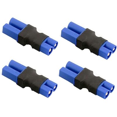 4 個 EC3 オス コネクタから EC5 プラグ メス アダプタ ワイヤレス RC リポ バッテリー コネクタ