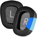 Logitech G633 G933 G533 G433 G35 Gaming ヘッドフォンのための交換用メモリーフォームイヤークッション (ブラック)