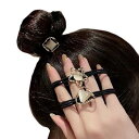 ヘアゴム ヘアアクセサリー 髪ゴム おしゃれ 大人 子供 髪飾り ラバーバンド ヘアアレンジ ビーズ パール風 ins人気 可愛い お洒落 (シンプル風 3点セ...