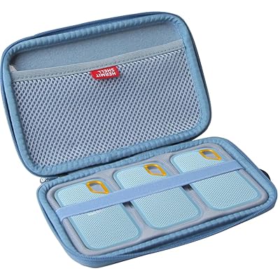 Sandisk SSD 外付け 500GB 1TB 2TB 4TB専用収納ケース-Hermitshell (収納ケース対応3台のハードドライブ) (スカイブルー) Sandisk SSD 外付け 500GB 1TB 2TB 4TB専用収納ケース-Hermitshell (収納ケース対応3台のハードドライブ) (スカイブルー)