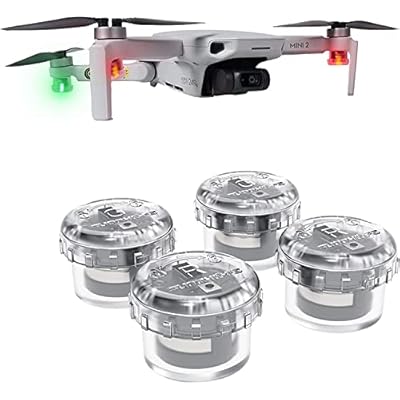 Kiowon ドローン用ストロボライト 夜間飛行 汎用 ドローン ledライト mavic mini ledライト for DJI NE..