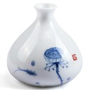 フラワーベース 花瓶 おしゃれ 小さめ 花器 陶器 一輪挿し 造花 生け花 セラミックベース Φ7.15cm×高さ7.15cm(3)