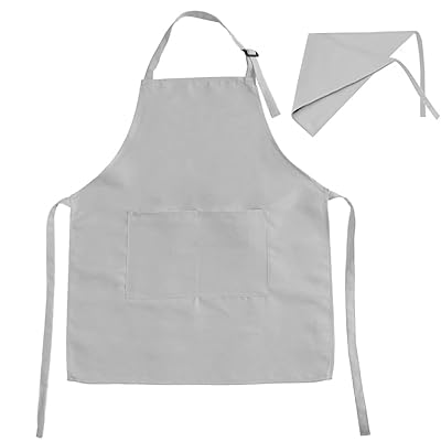 エプロン子供用 キッズ用エプロン 親子ペアセット 着脱簡単 男女兼用 小学生 親子ペアルック 子供用撥..