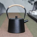 鉄瓶 鉄びん 直火可 ih対応 やかん 大容量 1200mL 鉄器 鋳物鉄分補給 鉄急須 鉄製ティーポット 鉄製 やかん 茶道道具 アウトドア 健康維持 湯沸か...