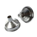 1個 ステンレスミニファンネルシルバー8mm エッセンシャルオイルボトルフラスコワインポットとスパイス液体転送 によってSamGreatWorld