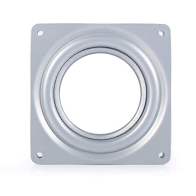 回転台 回転板 ターンテーブル ベアリング フルボールベアリング 耐久性 スクエア 回転 ベベルスイベル..