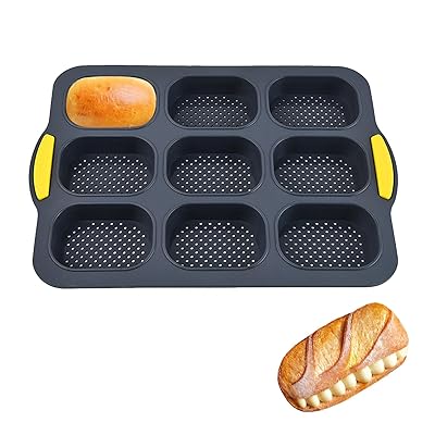 パン型 ホットドッグ型 ケーキ型 シリコン キッチン ツール モールド 楕円形 耐熱 マフィン型 通気性 ..