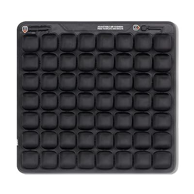 HAOTUNR 椅子クッション 座布団 エアークッション サポートクッション 3dエアクッション 体圧分散 通気性 健康 車 オフィス デスクワーク 釣りクッション 蒸れない 座り心地