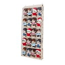 ぬいぐるみウォールポケット ディスプレイ コレクションケース 収納ケース 収納ボックス コレクション ぬいぐるみ 収納 見せる収納 小物 ドア掛け収納式ポケット...