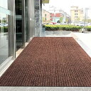 玄関マット 業務用 家庭用 屋外 室内 滑り止め 速乾 吸水 泥落とし 洗える エントランスマット 耐磨耗性 玄関 オフィス お店(コーヒー色 120*200)
