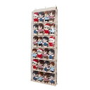 ぬいぐるみウォールポケット ディスプレイ コレクションケース 収納ケース 収納ボックス コレクション ぬいぐるみ 収納 見せる収納 小物 ドア掛け収納式ポケット...