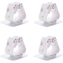 モップホルダー モップハンガー 透明フック 粘着フック 強力フック 壁フック ほうき モップフック モップ収納 杖ホルダー 掃除道具 ほうきキャッチ 耐久性が高...