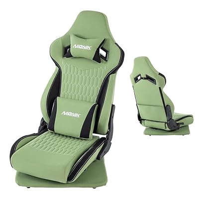 ゲーミングチェア 座椅子 ゲーミング座椅子 180°リクライニング ファブリック 回転座椅子 ひじ掛けなし..