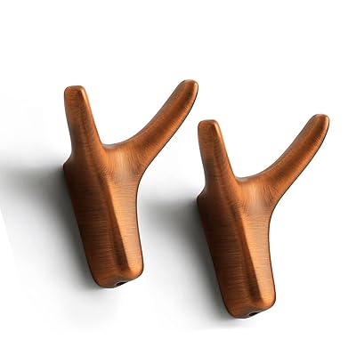 壁掛けフック ウォールハンガーおしゃれ ウォールフック 壁整理フック 北欧風鹿の角 壁飾りコート 洋服帽子掛け 吊り下げ収納 落下防止 ネジ付きドアフック 玄関...