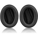 AH-D1100 イヤーパッド - 交換用イヤクッションパッド タンパク質革とメモリーフォーム付き Denon AH D1100、AH-NC800 オーバーイヤーステレオヘッドホンのみに対応