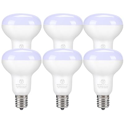 LED電球 E17口金 ミニレフランプ形 高演色Ra93 40W形相当 昼光色 610lm 下方向 ミニレフ電球 密閉形器..