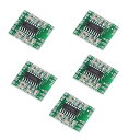 5個 PAM8403 2*3W クラスD ミニ デジタル パワー アンプボード AMP 2.5-5V入力 3W+3W 2-チャンネル
